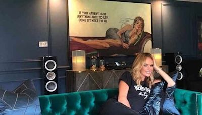 Inside Amanda Holden’s office in £7m mansion – complete with gift wrapping station