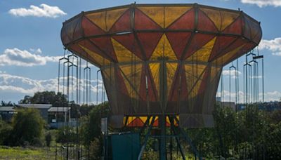 Europe's eerie abandoned theme park frozen in time with carousel still in tack