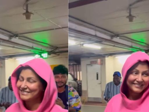 Watch: Hina Khan Flaunts Million-Dollar Smile As She Returns To Mumbai - News18