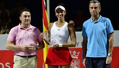 Yasmine Mansouri gana el ITF femenino Villa de El Espinar