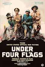 Under Four Flags movie poster showing four allied soldiers from each ...