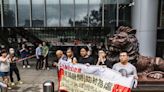 Hong Kong Opposition Politicians Protest at HSBC Over Account Closings