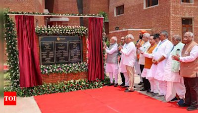 PM Modi Inaugurates Nalanda University's Net Zero Campus, Eyes 'Golden Age' for India - Times of India