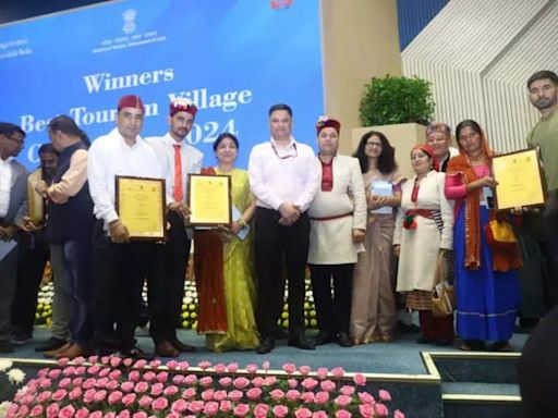 Uttarakhand Villages Shine at World Tourism Day with National Awards | - Times of India