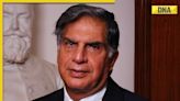 Ratan Tata's company loses Rs 29016 crore in one day after shares tank over 8%, market cap reduced to...