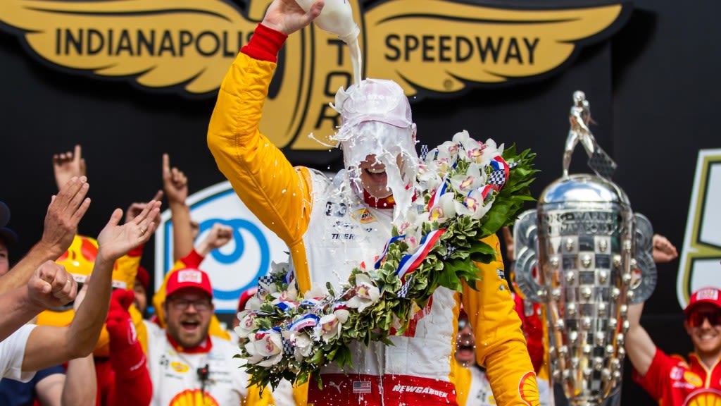 Why does the Indy 500 winner drink milk?