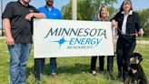 Minnesota Energy Resources new Ambassadog, Pepsi celebrates her first week on the job