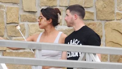 Priyanka Chopra and Nick Jonas visit friend's house on the Gold Coast