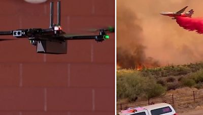 ‘If you fly, we can’t’: Tonto National Forest ask people not to fly drones over wildfires