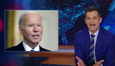 Daily Show host mocks Trump’s assassination paranoia: ‘I’ve never heard Biden sound so cool in my life!’