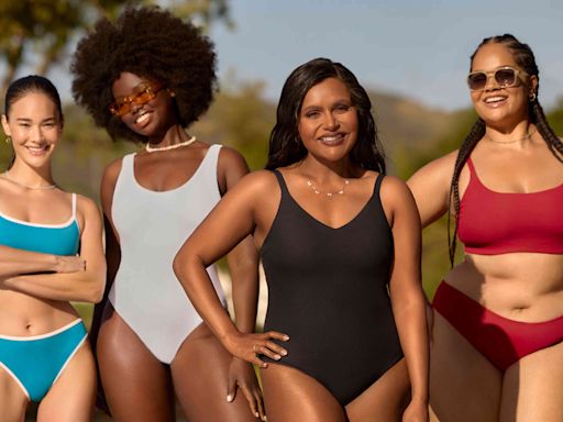 Mindy Kaling Calls Her Latest Swimsuit Collaboration with Andie Swim ‘Ultra-Flattering’ and ‘Preppy-Fabulous’