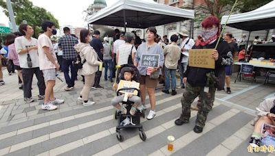 「我藐視國會」台南聲援 學生、醫師、媽媽帶寶寶都站出來