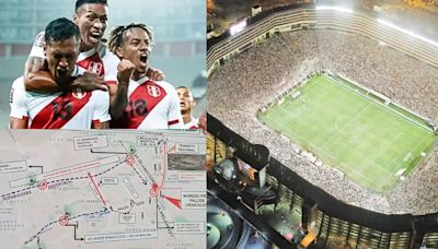 Perú vs Paraguay: plan de desvío vehicular y vías habilitadas para los hinchas por el partido en el Estadio Monumental