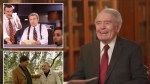 Dan Rather returns to CBS for the first time 18 years after he departed in disgrace