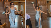 Maid of honor's unconventional entrance to wedding goes viral—"she slayed"