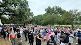 See video, photos: Protesters supporting Palestine and Israel rally at LSU Friday