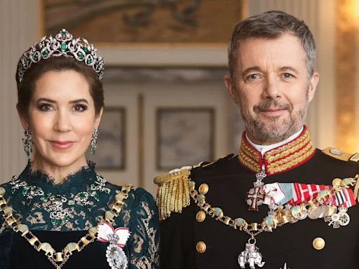 Federico y Mary de Dinamarca posan por primera vez como reyes