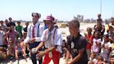 Circus performers bring joy to displaced Gaza children amidst Israel-Hamas war