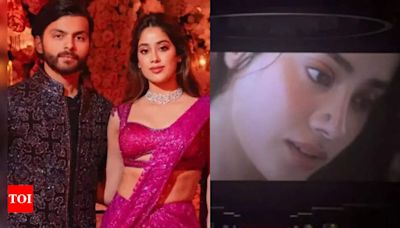 Janhvi Kapoor's boyfriend Shikhar Pahariya is love-struck seeing her in 'Devara: Part 1' with Jr NTR: Am I dreaming? | Hindi Movie News - Times of India