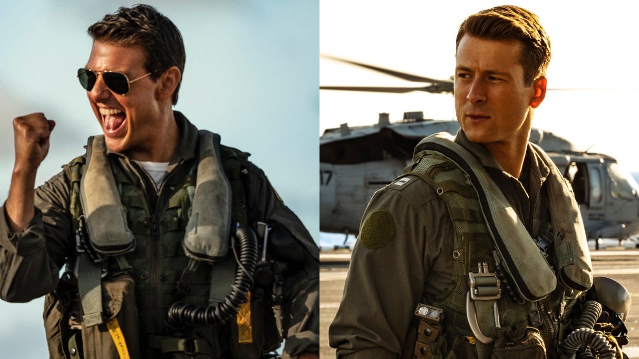 Glen Powell Really Waffled Over Taking Top: Gun Maverick, But Advice From Tom Cruise Brought Him Around...