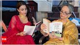 Soha Ali Khan drops cute pics with mom Sharmila Tagore and husband Kunal Kemmu on National Reading Day | Hindi Movie News - Times of India