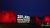 Barnard Castle lit up with Covid-19 stats ahead of Dominic Cummings hearing