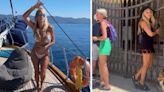 Las lujosas vacaciones de Graciela Alfano por Croacia: yates, paseos y glamour