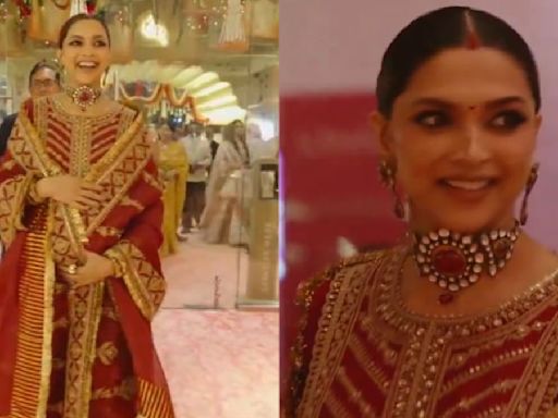 Mom-To-Be Deepika Padukone Flaunts Sindoor, Avoids Paps At Anant Ambani-Radhika Merchant's Wedding (VIDEO)
