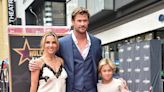 Chris Hemsworth Joined by Wife and Twin Sons at Hollywood Walk of Fame Ceremony