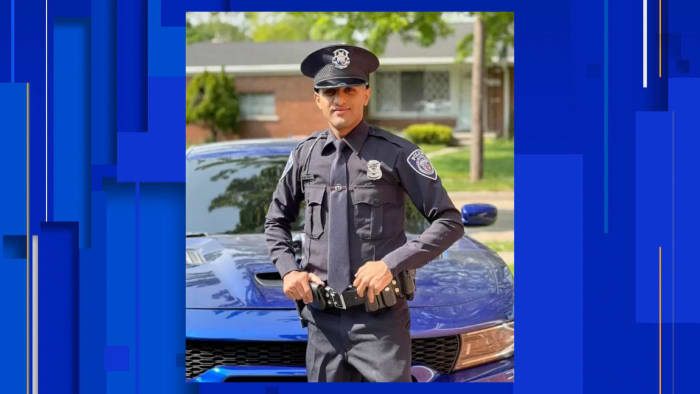 Live stream: Funeral services for Melvindale officer killed in line of duty