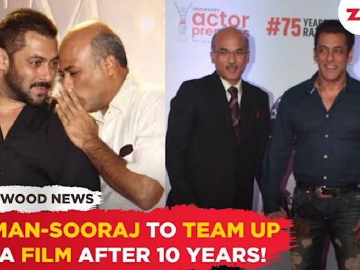 Salman Khan & Sooraj Barjatya to TEAM UP for an upcoming FILM after 10 Years