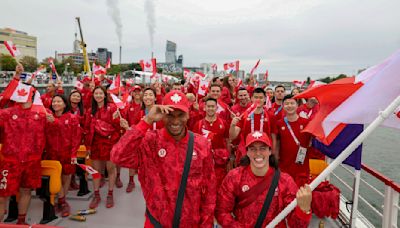 Canada floats into Paris Olympics in style as first-of-its-kind opening ceremony kicks off 2024 Games