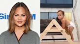 Chrissy Teigen Shares Adorable Playtime Videos of Her Kids Esti and Wren: 'My Emotions!!!'