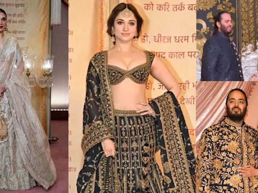 Anant Ambani And Radhika Merchants Reception: Tamannaah Bhatia, Aditi Rao Hydari To Fashion Influencers, Celebs Go...