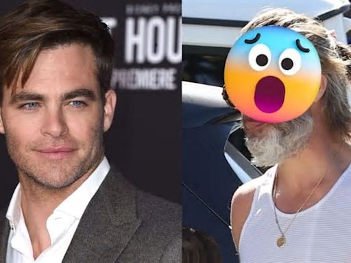 Chris Pine recibe críticas por su radical cambio de imagen: "De galán a indigente"