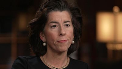 Commerce Secretary Gina Raimondo on U.S. microchip production, blocking of sales to China, Russia