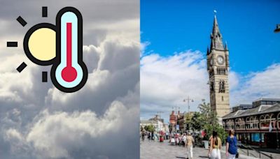 Hourly Met Office weather forecast for Darlington & County Durham today