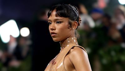 Taylor Russell Lives Out a Longtime Fantasy in Tree-Inspired Look at Met Gala 2024