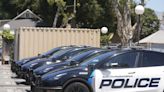 California city unveils nation's first all electric vehicle police fleet