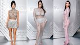 Kim Kardashian, Ashley Graham Go Sheer for Swarovski x Skims Launch