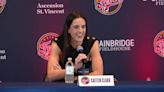 Caitlin Clark officially introduced into the Indiana Fever team