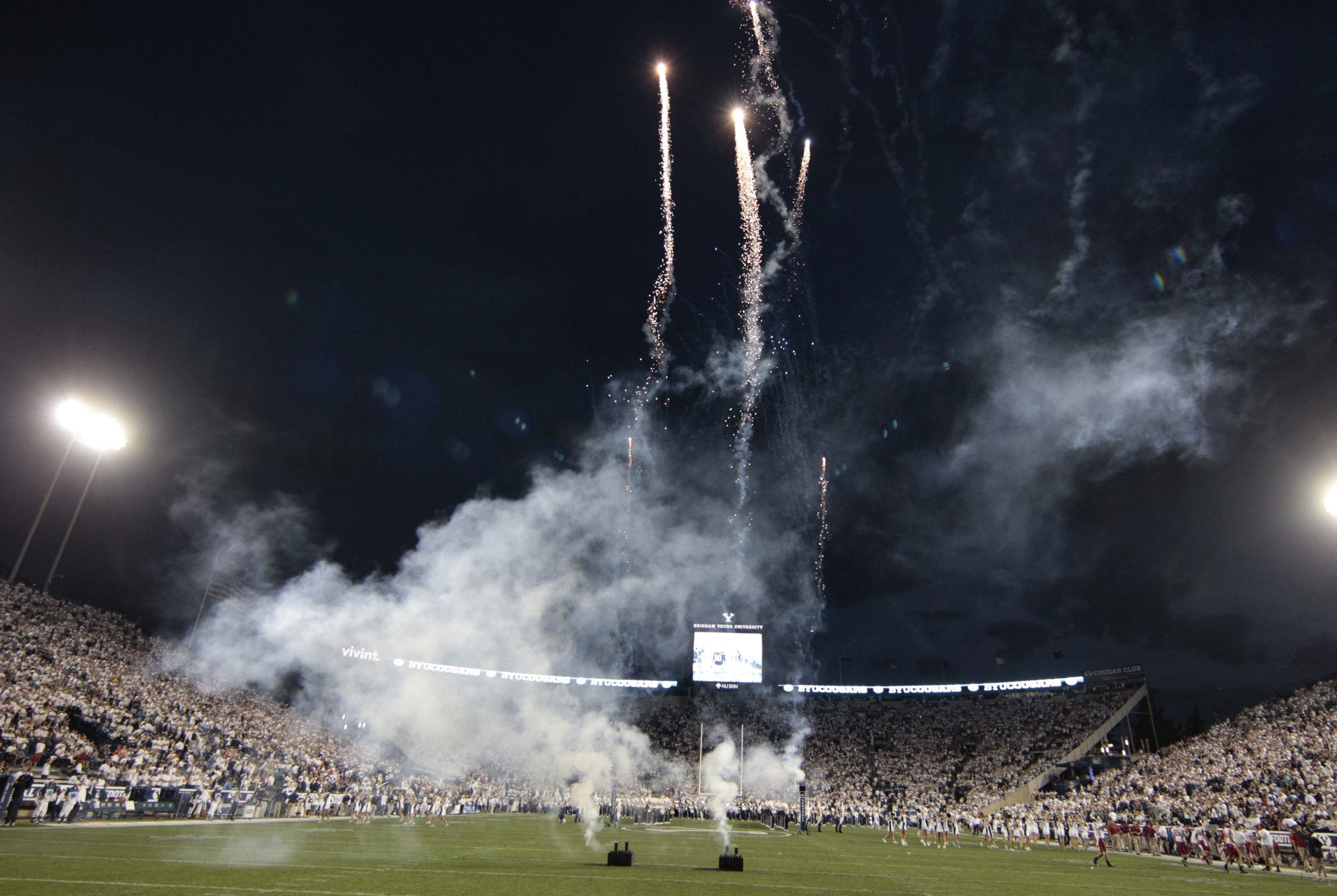 Videos show fireworks veer into crowd at Stadium of Fire concert in Utah, injuries reported