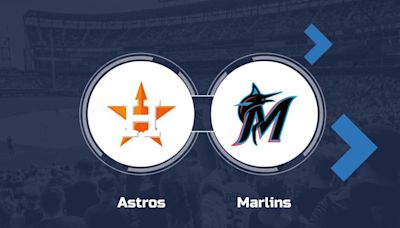 Astros vs. Marlins Prediction & Game Info - July 11