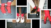 How to Style Red Socks