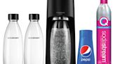 Enhance Your Beverages with SodaStream Terra Black Sparkling Water Maker Bundle +Pepsi 440ml, 19% Off