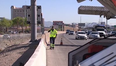 Freeway Service Patrol volume increases, along with Las Vegas Valley temperatures