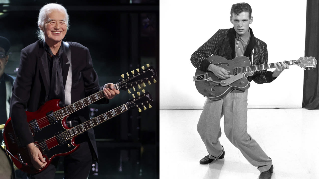 Led Zeppelin's Jimmy Page pays tribute to the 'Titan of Twang', late guitar legend Duane Eddy