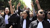 Protestas de abogados en Túnez por represión y arrestos