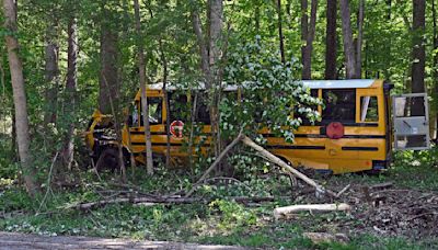 No serious injuries after Howard County school bus crashes in Owings Mills