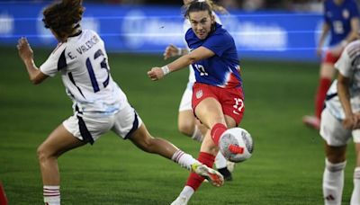 Sam Coffey is revelling in the Olympic experience after being left off the US Women’s World Cup team